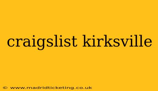 craigslist kirksville