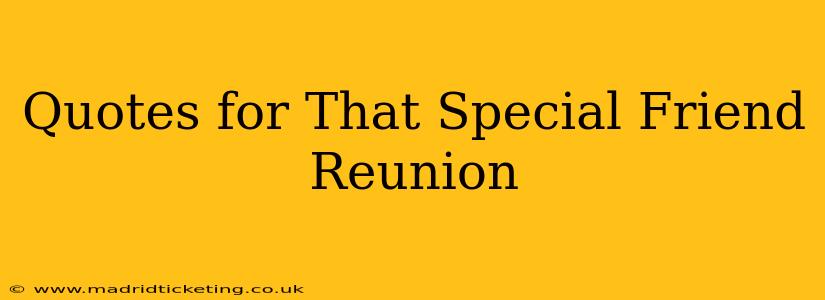 Quotes for That Special Friend Reunion